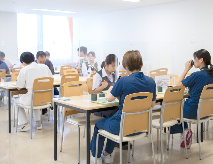 武蔵野徳洲会看護部サイト職員食堂